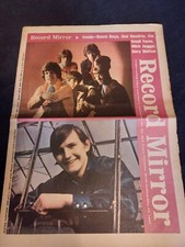 Vintage RECORD MIRROR Magazine 20 MAY 1967 Fontana Dave Dee Hendrix Stones Bee G