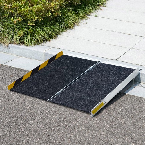 Folding wheelchair ramp - folding,