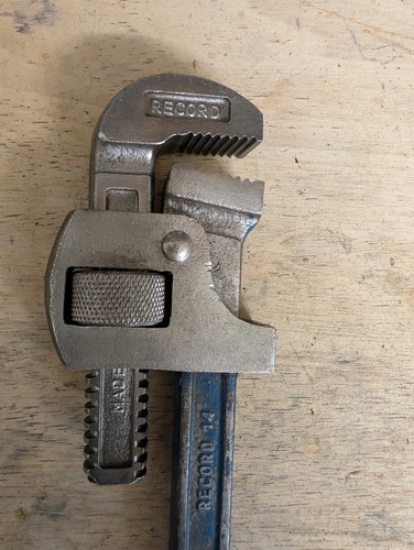 Record stilson pipe - stilson, wrench