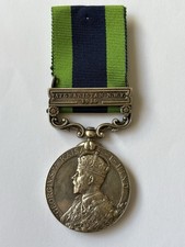 Afghanistan North West Frontier 1919 Medal 163724 Pte H Dow M.G.C.