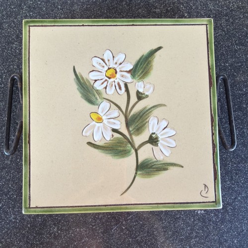 Vintage ceramic floral - vintage,