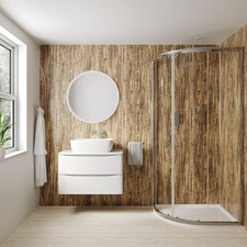 Shower wall panels - wall, with