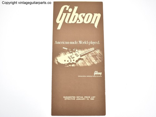 1984 gibson guitar and bass - 1984,