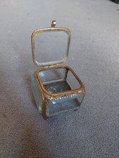 Antique french bevelled glass - bevelled,