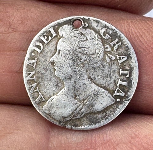 Queen anne 1710 fourpence - anne,
