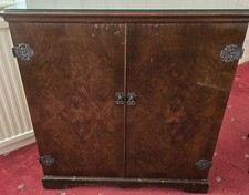 Vintage, Dark Wood Cabinet-