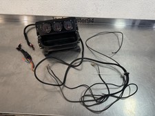 Elite Gauge Set Dial Gauges Oil Water Temp Temperature Pressure Honda Civic Ek