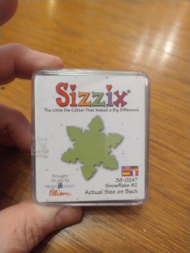 Sizzix small die frame - sizzix,