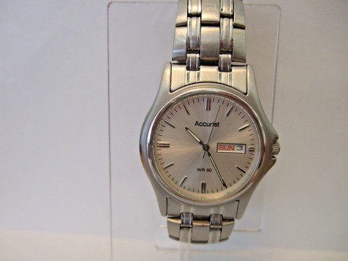 Accurist men stainless steel - accurist, men's