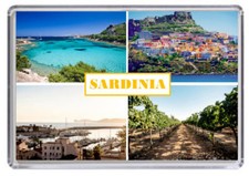 Sardinia Italy Fridge Magnet