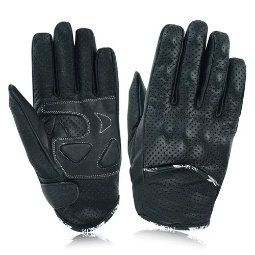Leather motorbike gloves - motorbike,