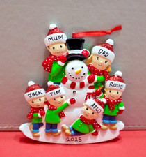 Personalized CUTE SNOWMAN