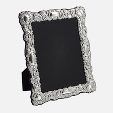 Carrs Traditional Victorian Sterling Silver Photo Frame 8"x6"
