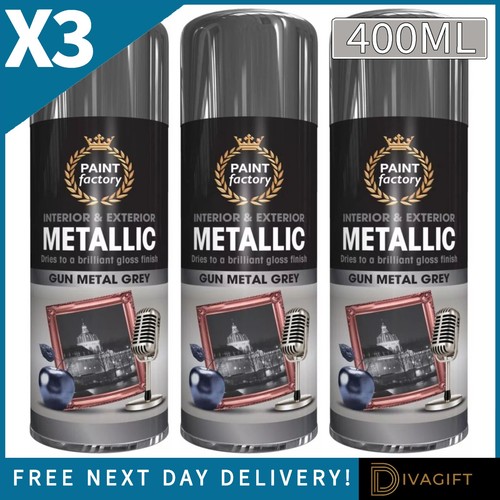 Gun metal grey spray paint - metal,