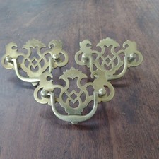Vintage Pierced Brass Bail