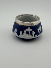 Wedgwood Blue Jasperware Open