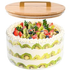 Glass Trifle Bowl with