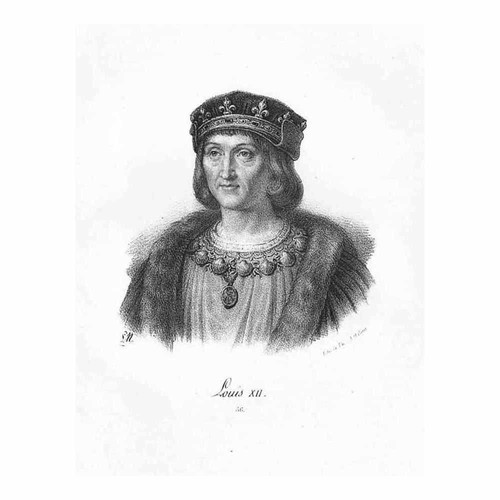 Louis xii king france - king, of
