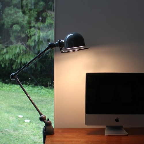 Jielde desk lamp clamp grey - desk, (grey
