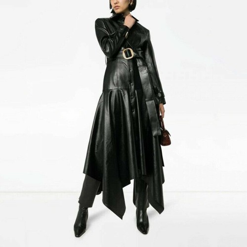 Women genuine leather black - genuine,
