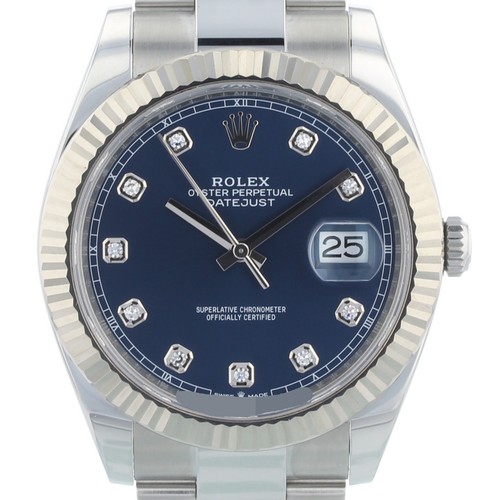 Rolex datejust 126334 blue - 41,