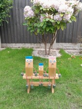 Novelty Wooden Hedgehog Family