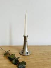 Norwegian Pewter Candlestick