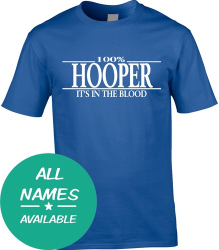 Surname mens shirt 100 - surname, t-shirt