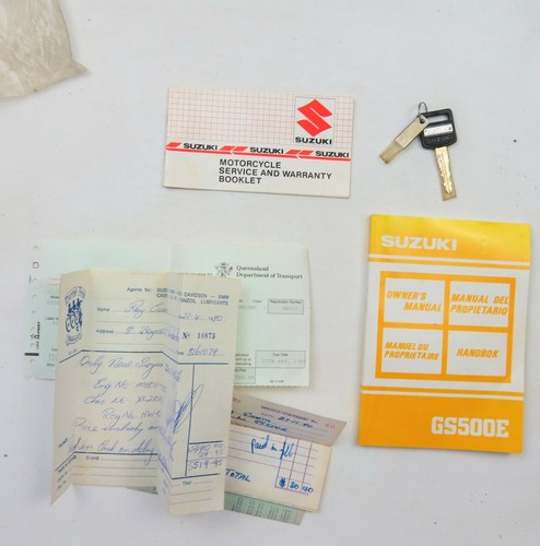 Suzuki gs500e factory - gs500e,
