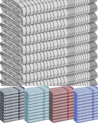 10x tea towels 100 - towels, cotton