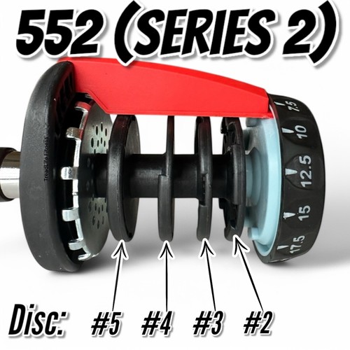 Bowflex selecttech 552 series - selecttech,