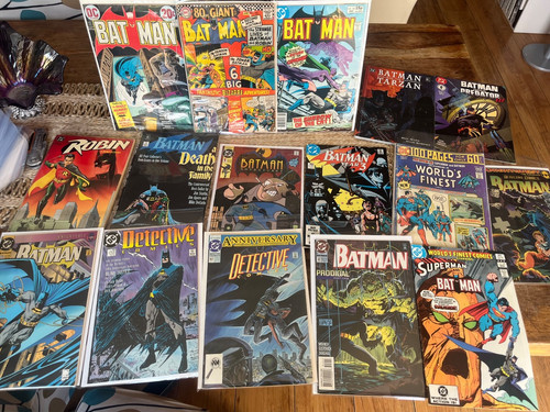 Batman vintage comic bundle