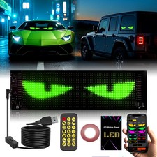 USB RGB LED Car Flexible Sign