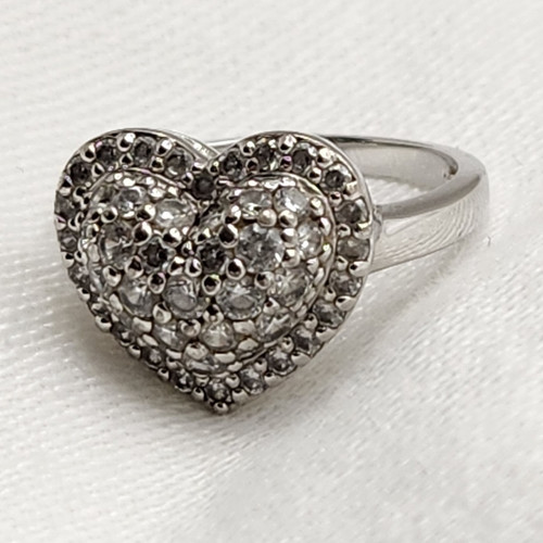 Signed sterling and - sterling, pave