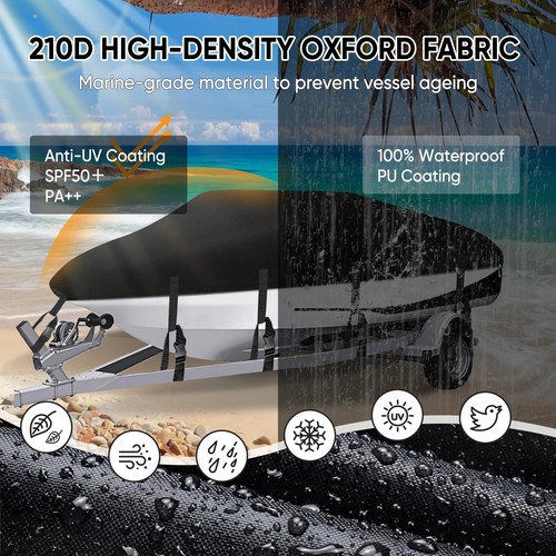 22ft boat cover waterproof - 11-22ft,