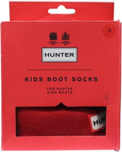 Hunter kids boot socks red - kids,
