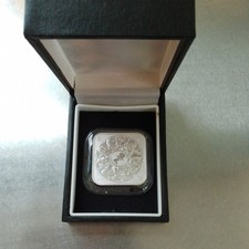 Royal Mint Queens Beasts Completer Bar 1oz Fine Silver