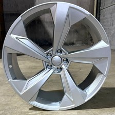 23" Audi E-Tron 2019-2023 VAG59 SQ7 Design Gloss Silver 10j Alloys X4