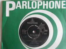 EX  UK PARLOPHONE 45 - BILLY FURY - "LADY" / "CERTAIN THINGS"