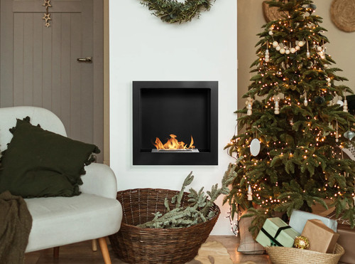 Wall hung bio - wall-hung, bio-fireplace