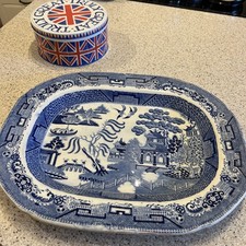 Antique Blue & White Willow