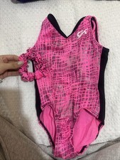 Gk Leotard With Matching Scrunchie 