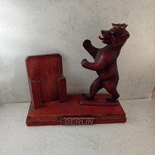 Black Forest Bear Desk  Stand