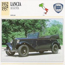 1932 1937 lancia - lancia, augusta