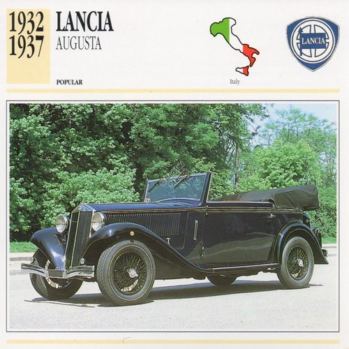 1932 1937 lancia augusta - lancia,