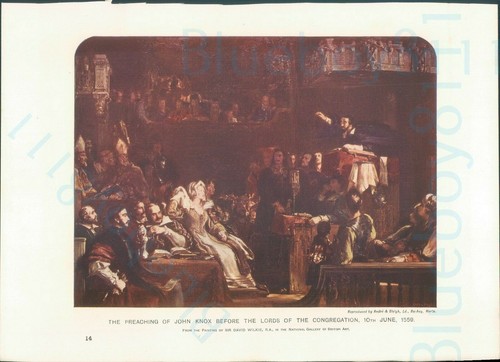 Edwardian print preaching - print,