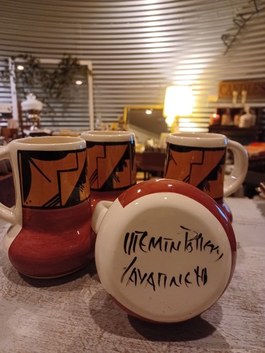Ute mountain pottery set - mountain, 4