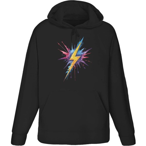 Lightning bolt adult hoodie - adult,