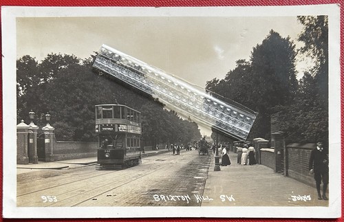 Brixton hill tram - hill,, &