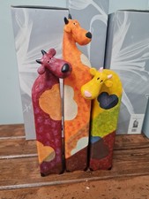 Artforum Farmyard Fun Gertrude Winnifred Daisy Funky Cows. Set of three. New